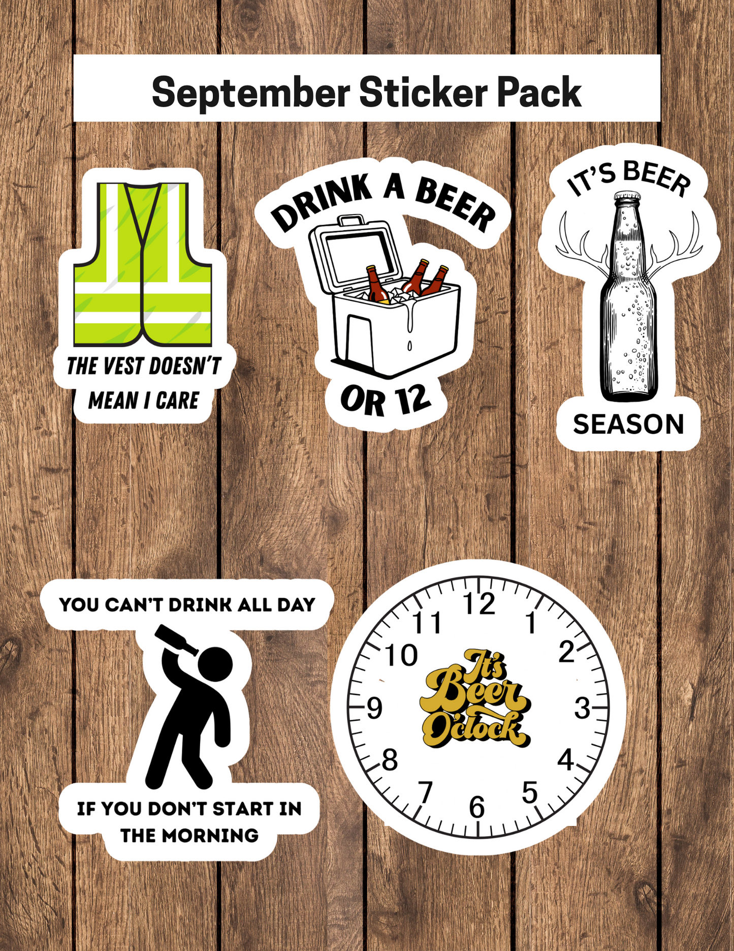 Cold Lunch Sticker Slap Pack - 10 Pack