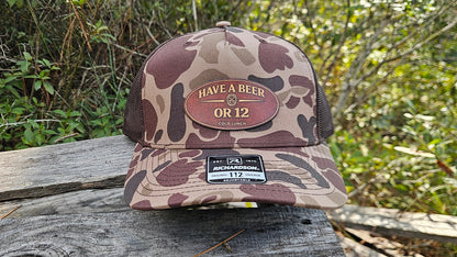 Have a Beer or 12 Hat - Camo 112PFP