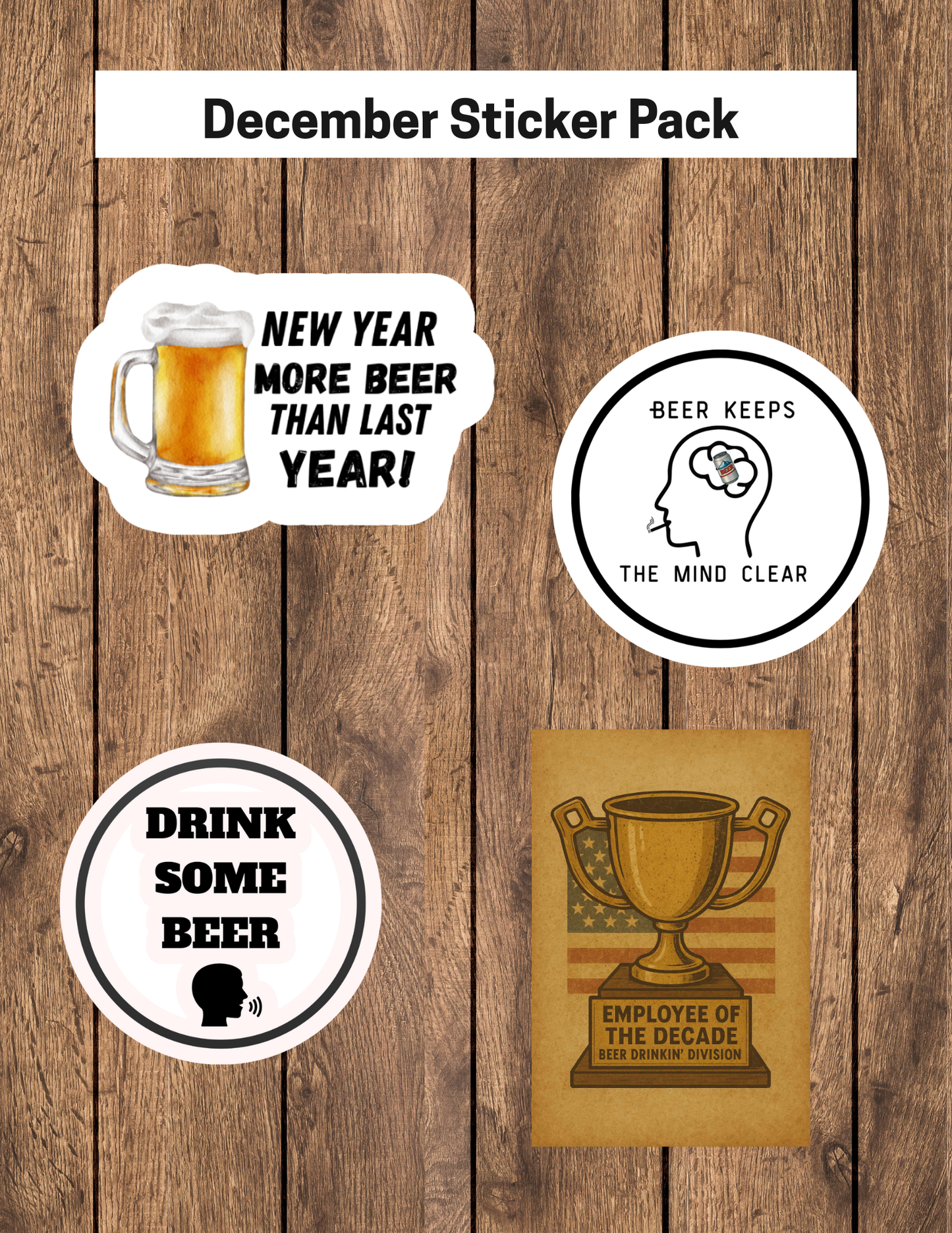 Cold Lunch Sticker Slap Pack - 10 Pack